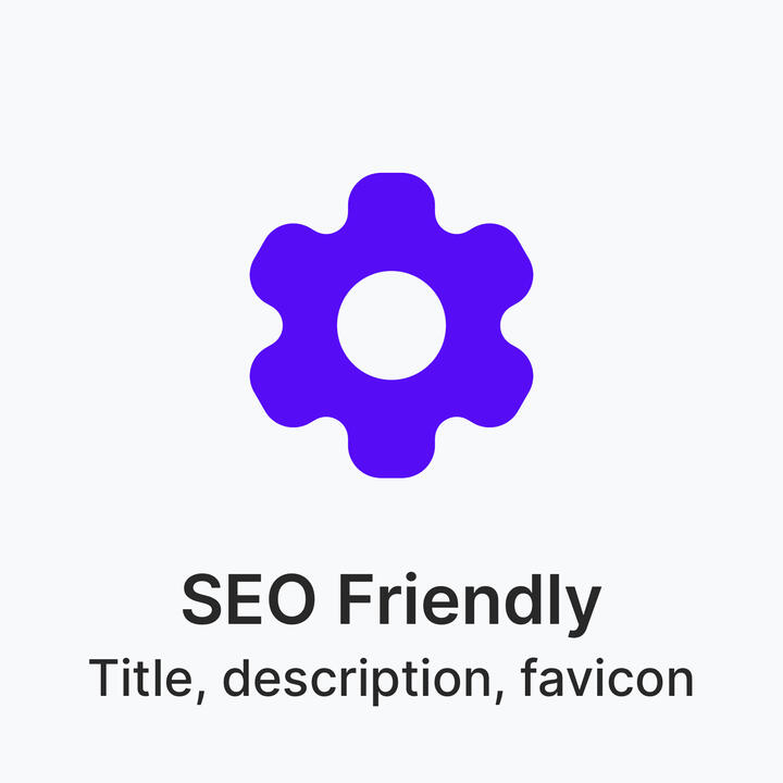 SEO Friendly